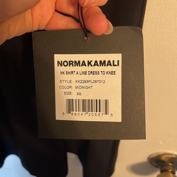 Norma Kamali BF NK Shirt A Line Dress XS - Picture 9 of 11
